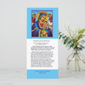 Geez, Amharic en English Prayer ("Our Lady") (Staand voorkant)