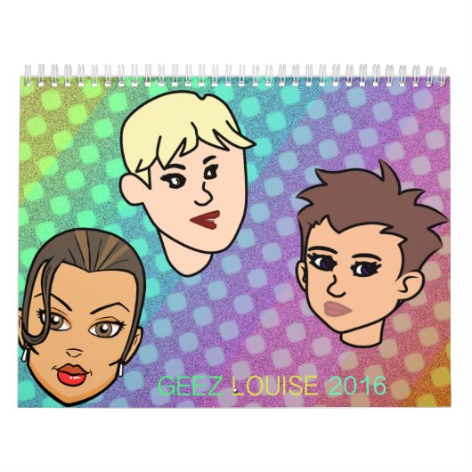 Geez Louise 2016 Agenda Kalender (Hoes)