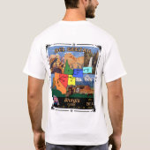 Geezah Mannen Long Sleeve Henly T-shirt (Achterkant)