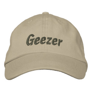 Geezer geborduurd Pet / Pet