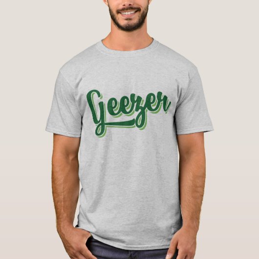 Geezer London Slang Dialect T-shirt (Voorkant)