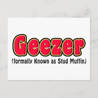 Geezer of Stud Muffin Grandpa Post Cards Briefkaart