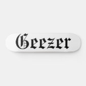 Geezer Skateboard (Horizontaal)