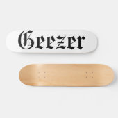 Geezer Skateboard (Horizontaal)