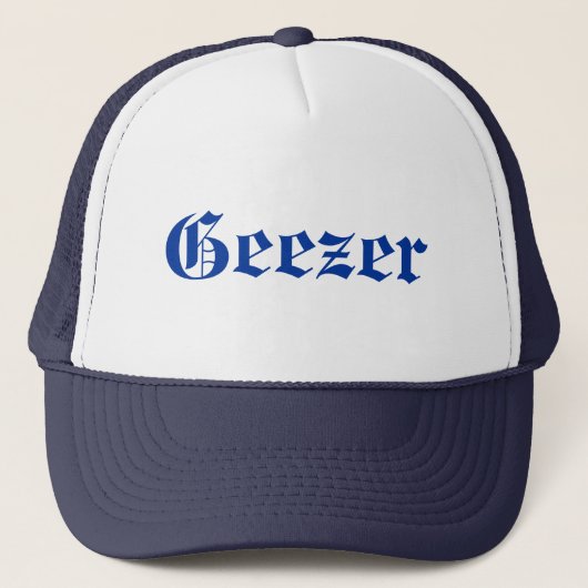 Geezer Trucker Hat Pet (Voorkant)