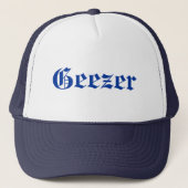 Geezer Trucker Hat Trucker Pet (Voorkant)