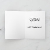 Geezer's 62e verjaardag kaart (Binnen)