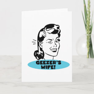 Geezer's vrouw kaart