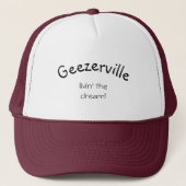 Geezerville Funny Message Pet (Voorkant)