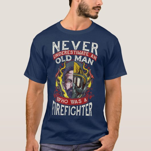 GEFACHTE Firefighter Retirement Gift T-shirt (Voorkant)