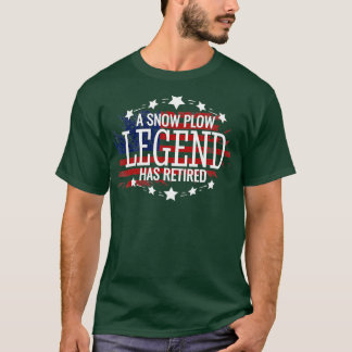 GEFACHTE Sneeuwploegendienst T-shirt