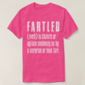 Gefartled  Witte Tekst T-shirt (Design voorkant)