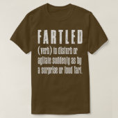 Gefartled  Witte Tekst T-shirt (Design voorkant)
