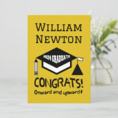 Gefeliciteerd, 2024 Afstuderen! Aankondiging (Staand voorkant)