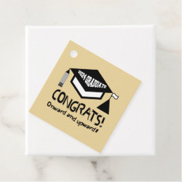 Gefeliciteerd, 2024 Afstuderen! Bedankjes Labels