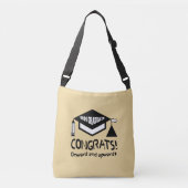 Gefeliciteerd, 2024 Afstuderen! Crossbody Tas (Voorkant)