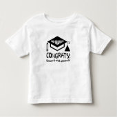 Gefeliciteerd, 2024 Afstuderen! Kinder Shirts (Voorkant)