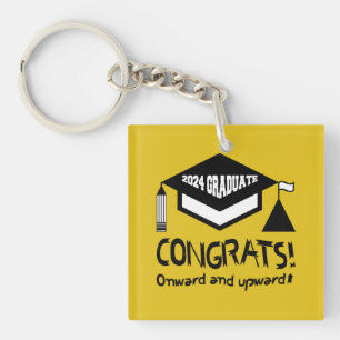 Gefeliciteerd, 2024 Afstuderen! Sleutelhanger