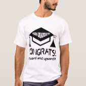 Gefeliciteerd, 2024 Afstuderen! T-shirt (Voorkant)