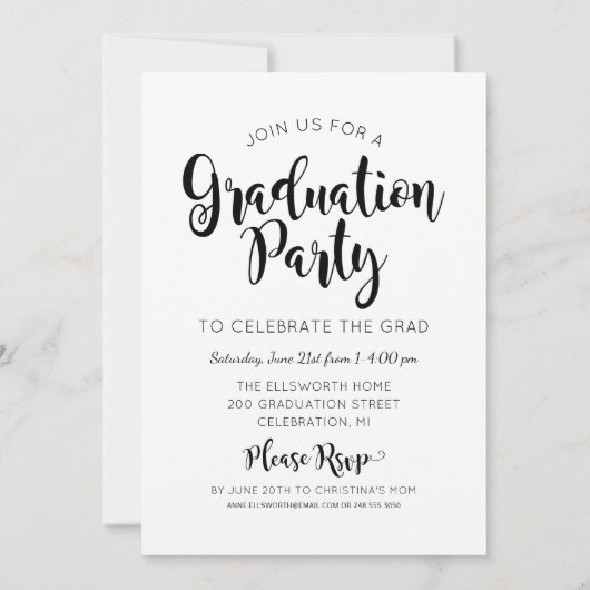 Gefeliciteerd 2025 Gouden Afstudeerfoto Kaart (Achterkant)