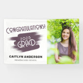 Gefeliciteerd 2026 Afstudeer Foto Feest Banner (Horizontaal)