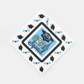 Gefeliciteerd 2026 afstudeerklas servet (Hoek)