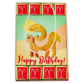 Gefeliciteerd / 21 maart - 19 april Ram Medium Cadeauzakje (Voorkant)