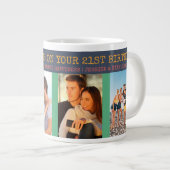 Gefeliciteerd 21ste verjaardag 4 Foto Grote Koffiekop (Voorkant rechts)