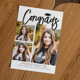 Gefeliciteerd 3 Foto Afstuderen Kaart