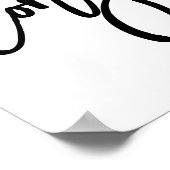 Gefeliciteerd 3 Foto Afstuderen Poster (Hoek)