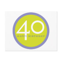Gefeliciteerd, 40!