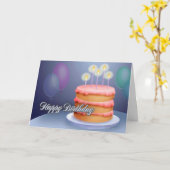 Gefeliciteerd #4 Kaart (Gele Bloem)