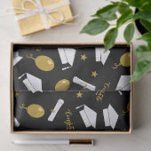 Gefeliciteerd aan de afgestudeerde tissuepapier (Geschenk)