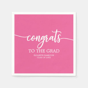 Gefeliciteerd aan de geslaagde Chic Calligraphy Af Servet