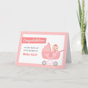 Gefeliciteerd aan de nieuwe ouders met hun baby me kaart
