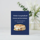 Gefeliciteerd aan de Pupusa-verslaafde Briefkaart (Staand voorkant)