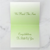 Gefeliciteerd aan jullie beiden kaart (Binnen)