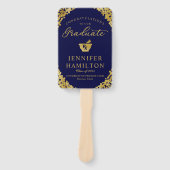 Gefeliciteerd aan onze afgestudeerde apotheekschoo handwaaier (Voorkant)