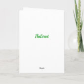 GEFELICITEERD AAN "ZWARTE" DOCHTER KAART (Achterkant)