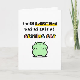 Gefeliciteerd | Aangepaste boodschap Grappige Cute Kaart