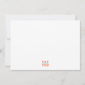 Gefeliciteerd, aanmoediging Notecard Briefkaart (Achterkant)