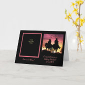 Gefeliciteerd Afbeelding Westerne auto Kaart (Gele Bloem)