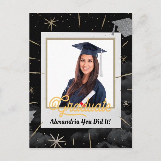 Gefeliciteerd Afgestudeerd Afstudeerklas 2023 Briefkaart (Voorkant)