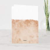 Gefeliciteerd Afgestudeerd Aquarel Foto Afstuderen Kaart (Achterkant)