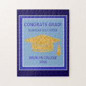 GEFELICITEERD Afgestudeerd! Leuk Cadeau Legpuzzel (Verticaal)