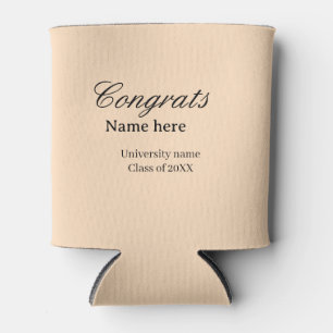 Gefeliciteerd afgestudeerd universiteitsnaam klas blikjeskoeler