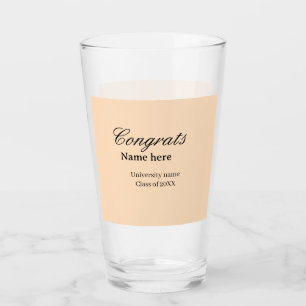 Gefeliciteerd afgestudeerd universiteitsnaam klas  glas