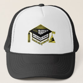 Gefeliciteerd, afgestudeerde 2026! trucker pet