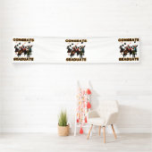 Gefeliciteerd Afgestudeerde 2.5x12 Vinyl Banner (Insitu)