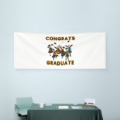 Gefeliciteerd Afgestudeerde 4x10 Vinyl Banner (Beurs)